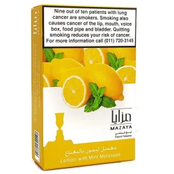Табак Mazaya Lemon with Mint (Лимон с Мятой) 50гр
