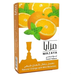 Табак Mazaya Orange with Mint (Апельсин с Мятой) 50гр