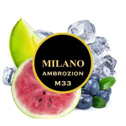 Табак Milano Ambrozion M33 (Арбуз Дыня Лед Черника) 500гр