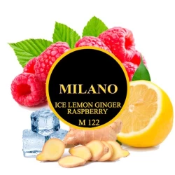 Табак Milano Ice Lemon Ginger Raspberry M122 (Лимон Имбирь Малина Лед) 50 гр