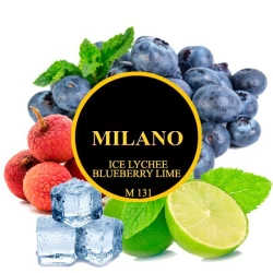 Табак Milano Ice Lychee Blueberry Lime M131 (Личи Черника Лайм Лед) 50 гр