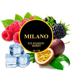 Табак Milano Ice Passion Berry M128 (Ягода Маракуйя Лед) 50 гр