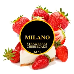 Табак Milano Strawberry Cheesecake M55 (Клубника Чизкейк) 50 гр