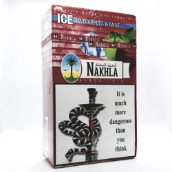 Табак Nakhla Ice Two Apples Mint (Двойное Яблоко Мята Лед) 250гр