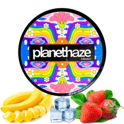 Табак Planethaze Banana Strawberry Ice (Банан Клубника Лед) 100 гр