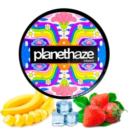 Табак Planethaze Hard Line Banana Strawberry Ice (Банан Клубника Лед) 250 гр