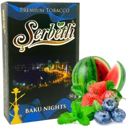 Табак Serbetli Baku Nights (Баку Ночи) 50гр
