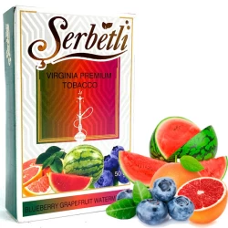 Табак Serbetli Blueberry Grapefruit Watermelon (Арбуз Грейпфрут Черника) 50гр