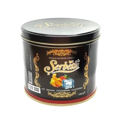 Табак Serbetli Ice Banana Strawberry (Лед Клубника Банан) 1кг