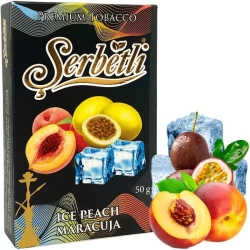 Табак Serbetli Ice Peach Maracuja (Лед Персик Маракуйя) 50гр