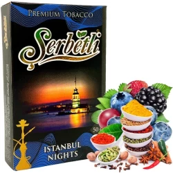 Табак Serbetli Istanbul Nights (Стамбульские Ночи) 50гр