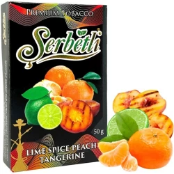 Табак Serbetli Lime Spice Peach Tangerine (Лайм Спайс Персик Мандарин) 50гр