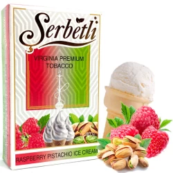Табак Serbetli Raspberry Pistachio Ice Cream (Фисташковое Мороженое Малина) 50гр