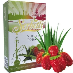 Табак Serbetli Strawberry Aloe Vera (Клубника Алоэ) 50гр