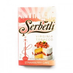 Табак Serbetli Strawberry Cake (Клубничный Пирог) 50гр