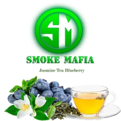 Табак Smoke Mafia Mix Line Jasmine Tea Blueberry (Жасмин Голубика Чай) 60 гр