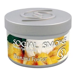 Табак Social Smoke Banana Foster (Банановый Десерт) 250гр