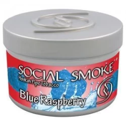 Табак Social Smoke Blue Raspberry (Голубика с Малиной) 100гр