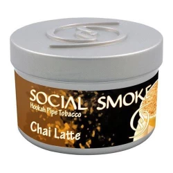 Табак Social Smoke Chai Latte (Черный Чай с Кардамоном и Специями) 100гр