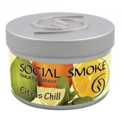 Табак Social Smoke Citrus Chill (Цитрус с Мятой) 250гр
