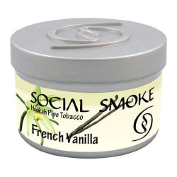 Табак Social Smoke French Vanilla (Французская Ваниль) 250гр