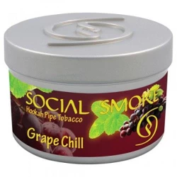 Табак Social Smoke Grape Chill (Свежий Виноград) 250гр