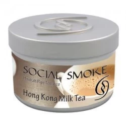 Табак Social Smoke Hong Kong Milk Tea (Черный Чай с Молоком) 250гр
