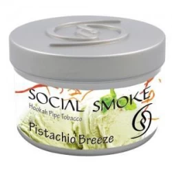 Табак Social Smoke Pistachio Breeze (Фисташковое мороженое) 250гр