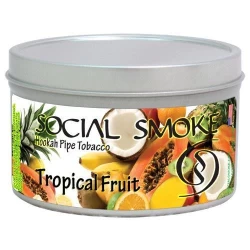 Табак Social Smoke Tropical Fruit (Тропические Фрукты) 100гр