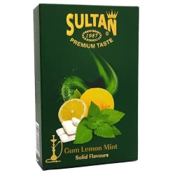 Табак Sultan Gum Lemon Mint (Жвачка Лимон Мята) 50 гр	
