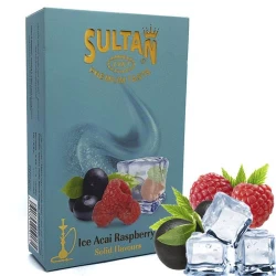 Табак Sultan Ice Acai Raspberry (Ледяная Асаи Малина) 50 гр