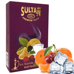 Табак Sultan Ice Acerola Tangerine (Ацерола Мандарин Лёд) 50 гр