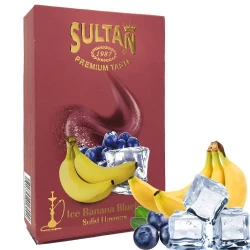 Табак Sultan Ice Banana Blueberry (Банан Черника Лёд) 50 гр