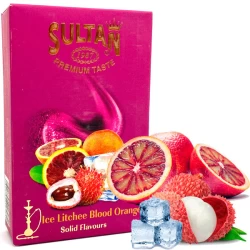 Табак Sultan Ice Lychee Blood Orange (Сицилийский Апельсин Личи Лед) 50 гр