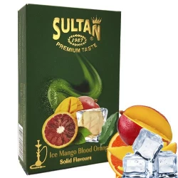 Табак Sultan Ice Mango Blood Orange (Манго Сицилийский Апельсин Лед) 50 гр
