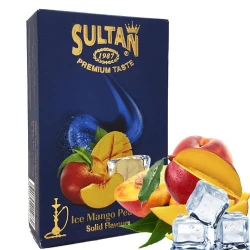 Табак Sultan Ice Mango Peach (Манго Персик Лед) 50 гр