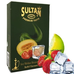 Табак Sultan Ice Melon Strawberry (Дыня Клубника Лед) 50 гр