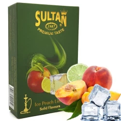Табак Sultan Ice Peach Lime (Ледяной Персик Лайм) 50 гр