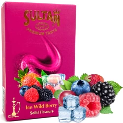 Табак Sultan Ice Wild Berry (Лесные Ягоды Лёд) 50 гр