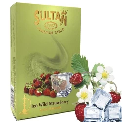 Табак Sultan Ice Wild Strawberry (Земляника Лед) 50 гр