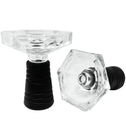 Чашка силіконова під калауд Vitria Silicon Glass (Чорний)