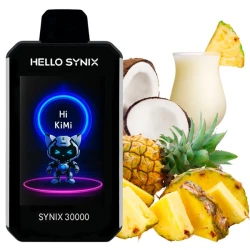 Одноразовая электронная сигарета Hello Synix Pina Colada (Пина Колада) (30000 Затяжек)