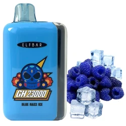Одноразовая электронная сигарета Elf Bar GH Blue Razz Ice (Блу Разз Лед) (23000 затяжек)