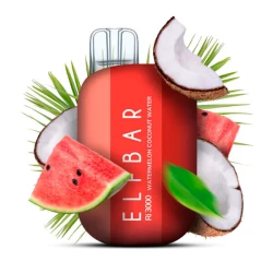Одноразовая электронная сигарета Elf Bar Ri Watermelon Coconut Water (Арбуз Кокос Вода) (3000 Затяжек)