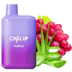 Одноразовая электронная сигарета Chill Up Grape Aloe (Виноград Алоэ) (4000 Затяжек)