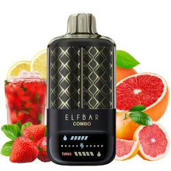 Одноразовая электронная сигарета Elf Bar Combo Pink Lemonade + Grapefruit (Пинк Лимонад + Грейпфрут) (25000 Затяжек)