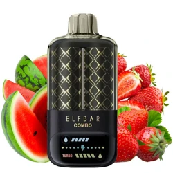 Одноразовая электронная сигарета Elf Bar Combo Watermelon + Strawberry (Арбуз + Клубника) (25000 Затяжек)