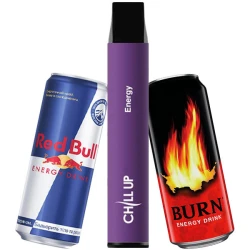Одноразовая электронная сигарета Chill Up Energy (Энергетик) (1800 Затяжек)