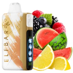 Одноразовая электронная сигарета Elf Bar Ice King Watermelon Lemonberry (Арбуз Лимонберри) (40000 Затяжек)