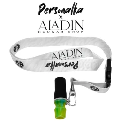 Персональный мундштук в упаковке Aladin x Personalka AP013 (Желтый с синим)